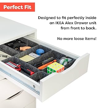 Amazon｜Rajas Goods 引き出しオーガナイザー IKEA Alex